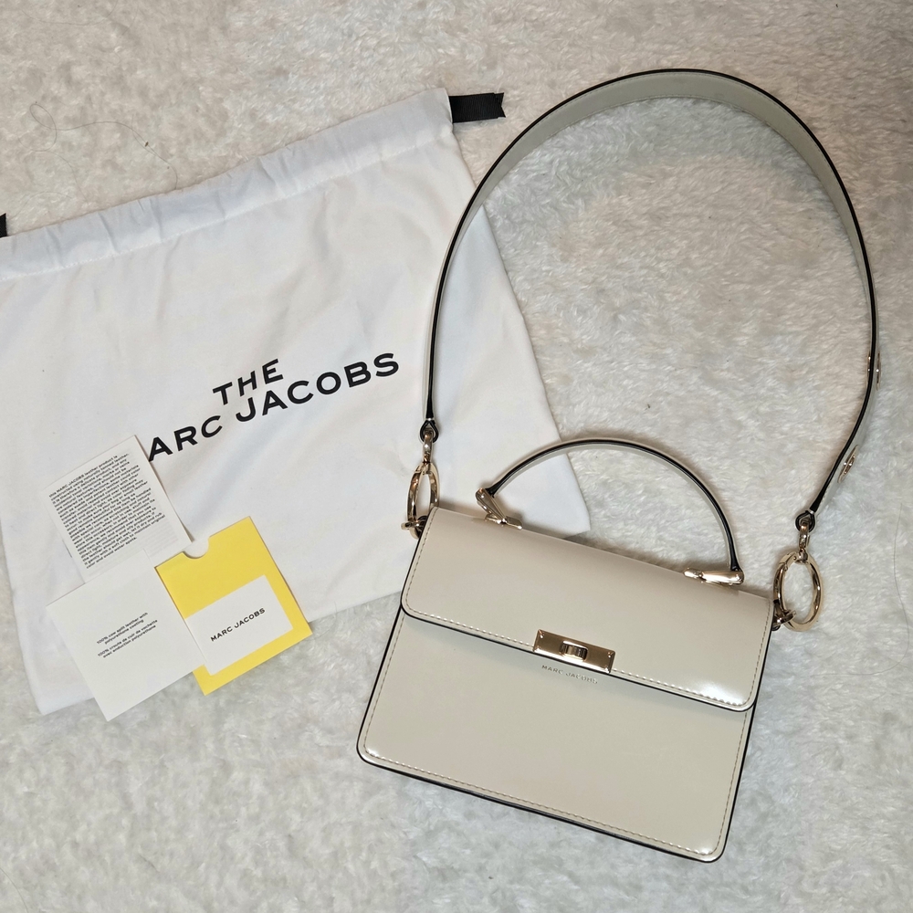Marc Jacobs Off White Downtown Leather Women's Bag